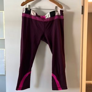 Lululemon Run Inspire cropped leggings